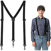 CIATBYYJ Hidden Suspender for Mens Under Clothes, Suspenders for Men, Suspenders for Men under Clothing,Sturdy and Non-Slip Suspender for Fashion Lover, Mens, Coser