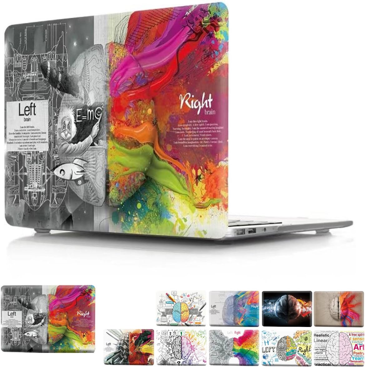 left brain right brain macbook case
