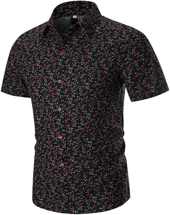 slim fit hawaiian shirts amazon