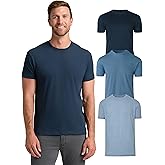 True Classic Mens T-Shirts – Short Sleeve Crew Neck T Shirts for Man, Cotton Blend Plain Novelty Men's T-Shirts