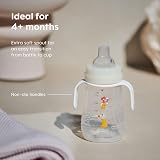MAM Trainer+ Baby Bottle 220ml Pink with Free Fast Flow Teat Size 3 view 3