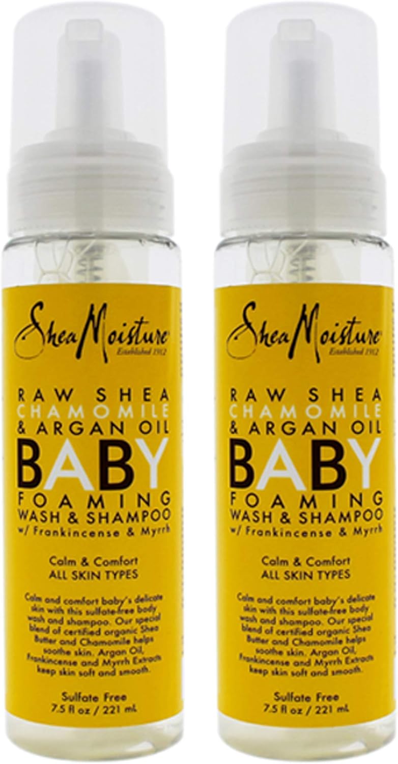 Shea Moisture Baby Foaming Wash & Shampoo Sulfate Free