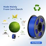 ANYCUBIC PLA Filament 1.75mm 1KG Blue Clog-Free Dimensional Accuracy ±0.02mm view 6