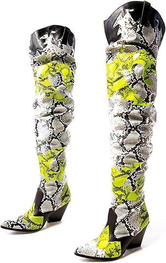 cape robbin kelsey 21 black white rockstar western pointed slouchy thigh boot