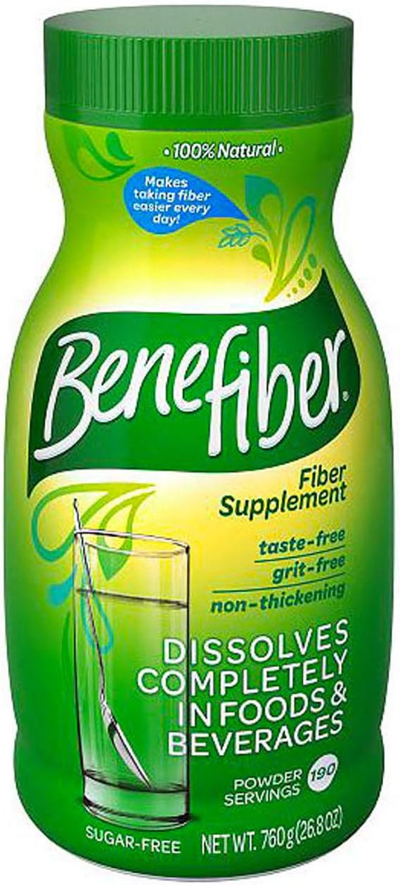 Benefiber Fiber Supplement (26.8 oz.): Health & Personal Care