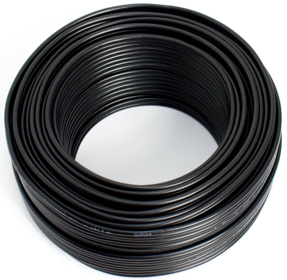 Speaker Cable Black 2 x 1.50 mm² 30 m Ring