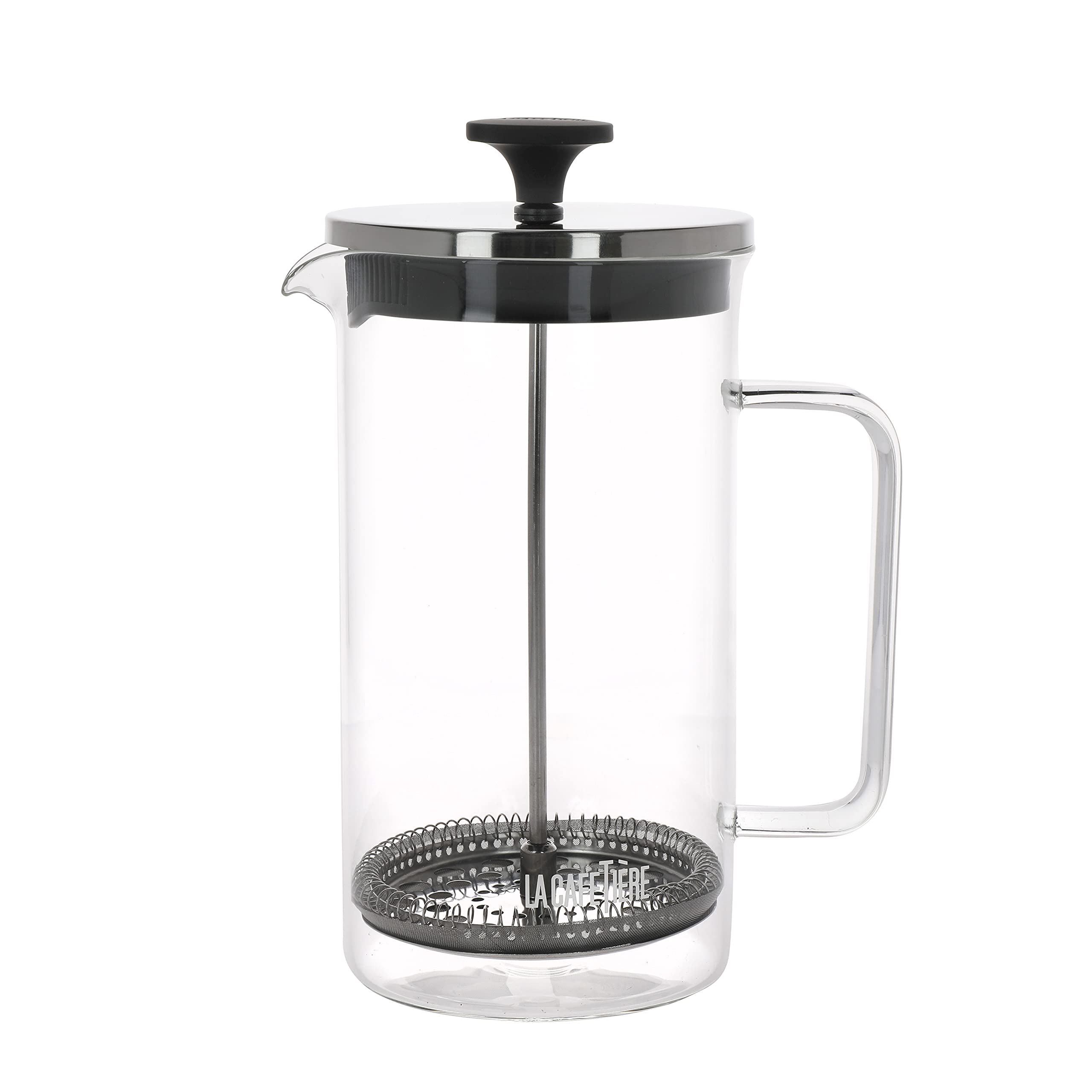 La Cafetière All-Glass French Press Coffee Maker Cafetière, 8 Cup