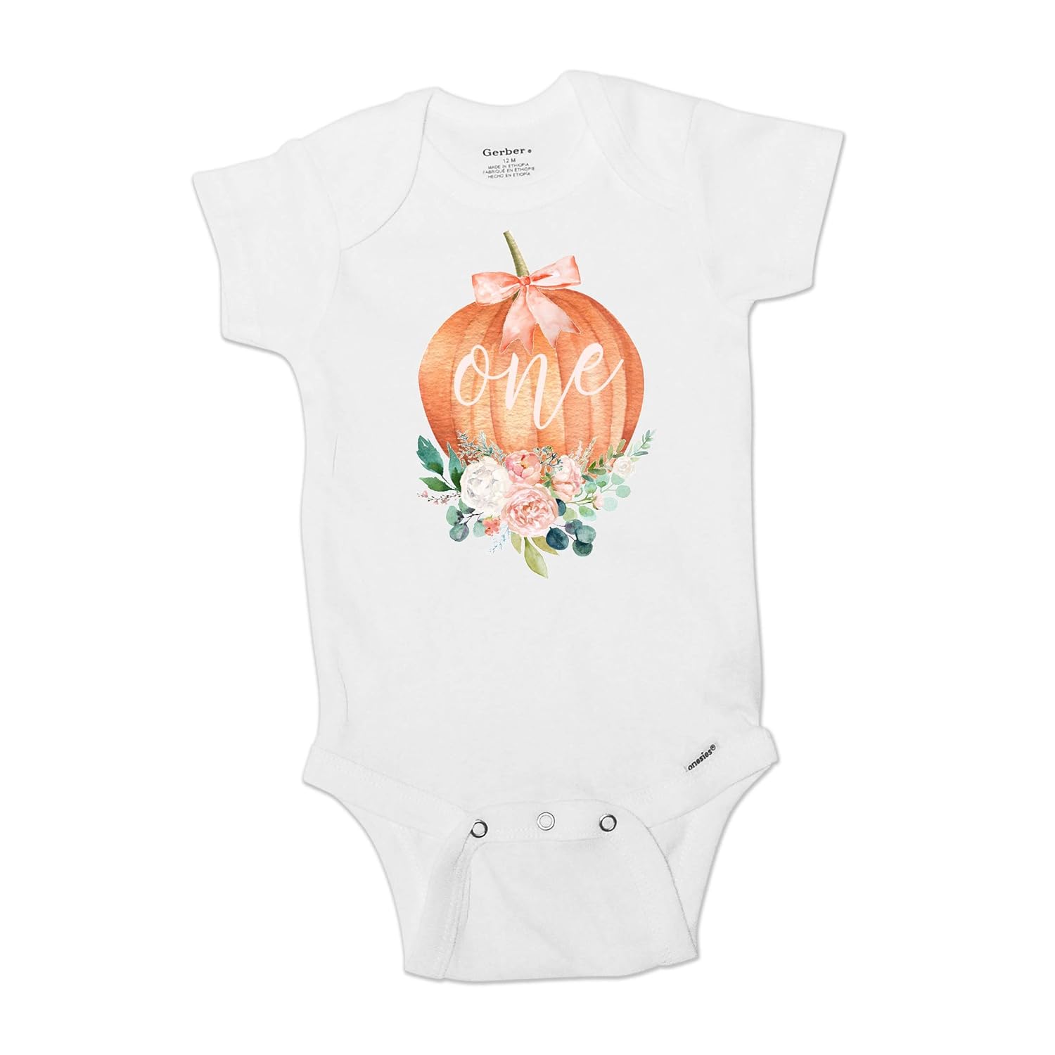 pumpkin first birthday girl outfit