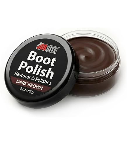 KIWI Brown Shoe Polish and Shine | Leather Shoe Cleaner for Dress