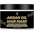 Herstyler Argan Oil Hair Mask - Hair Mask For Dry Damaged Hair and Growth - Deep Conditioning Argan Oil Har Mask - Curly Hair Mask for Limp Dull Hair - Anti-Frizz Hair Mask