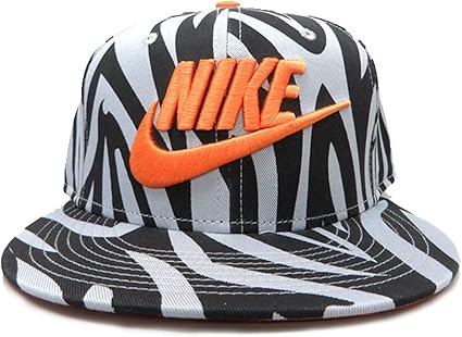 orange and black nike hat