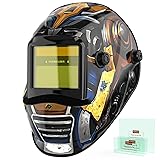 YESWELDER Auto Darkening Welding Helmet, Blue Light