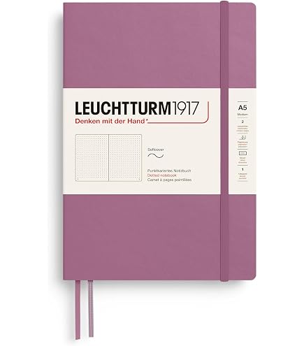 Amazon.com : LEUCHTTURM1917 - Notebook Hardcover Medium A5-251