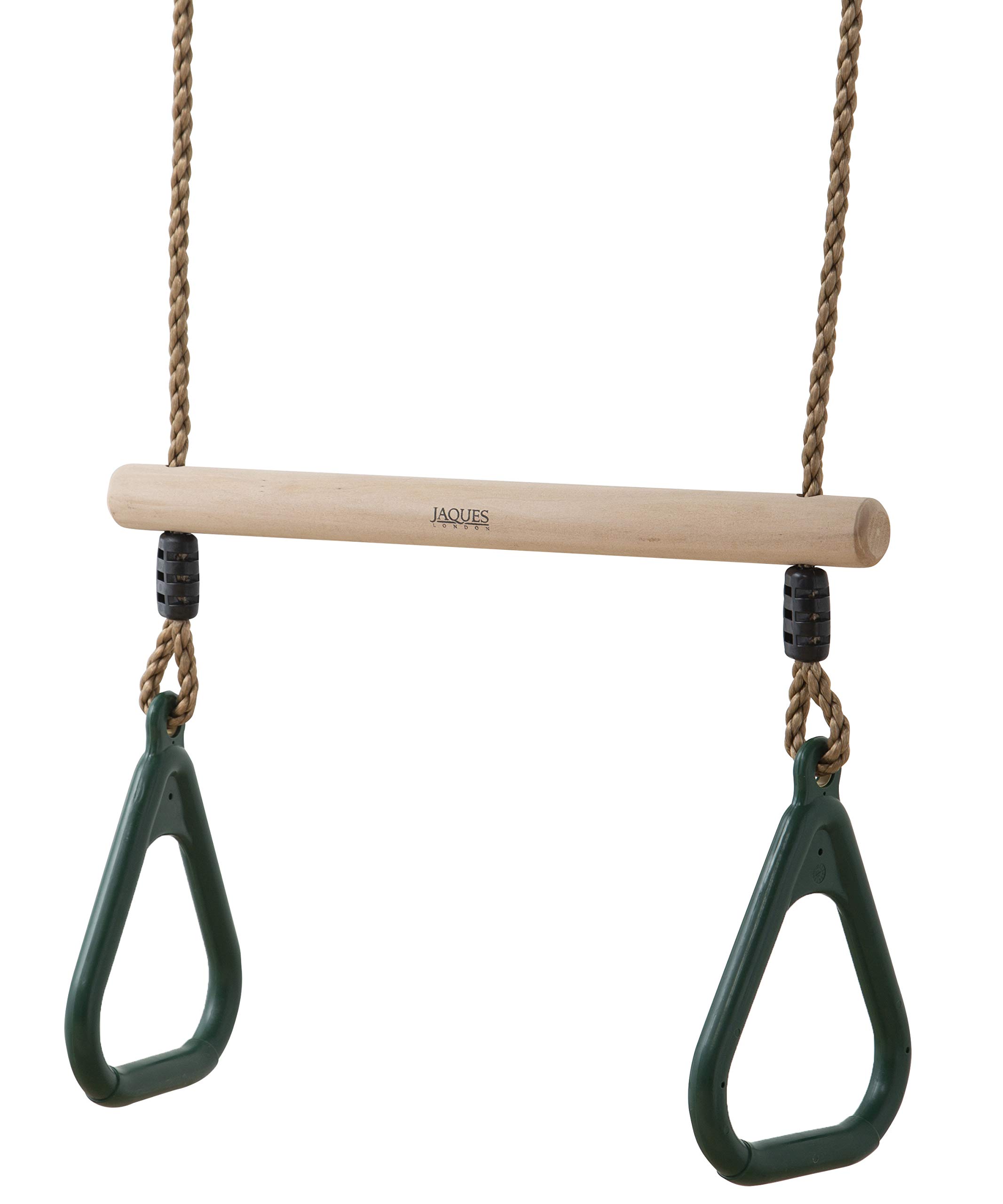 Jaques of London Trapeze Bar | Outdoor Toys for Children | Trapeze Bar with Rings | Perfect Climbing Frame Attachment…