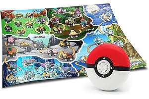 POKÉMON Pokemon Trainer Mission - Electronic Detector Will Guide You On 40 Missions, Voice & Light Instructions, Collect 65, Trainer Map, Kids 5+ Brown Box Packaging