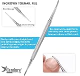 Candure Nail Clippers Cutters Nippers for Thick Toenails and Ingrown Toenails view 5