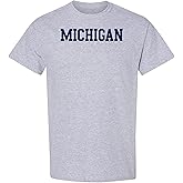 UGP Campus Apparel NCAA University Basic Block Sports Team T-Shirt