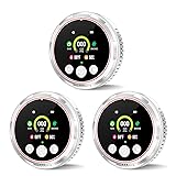 3 Pack Smoke Carbon Monoxide Detector Alarm, Plug