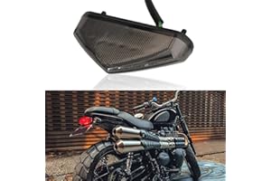 RICH CHOICES Motorcycle Led Brake Tail light License Plate Light 12V Universal Motorcycle Stop Running Lights for Quad ATV Dirt Bike Custom Chopper Street Bike