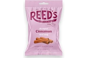 REED'S Reed’s Individually Wrapped Cinnamon Candy | Traditional Cinnamon Hard Candy | Reed’s Classic Spiced Hard Cinnamon Candy Brought To You By Iconic Candy | 6.25oz Bag (1)