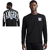 Game 7 x NHL Men's Officially Licensed Long Sleeve Crew Neck Cotton Graphic T-Shirt