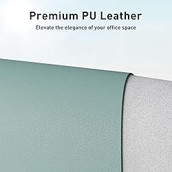 Aothia Leather Desk Pad Protector, Mouse