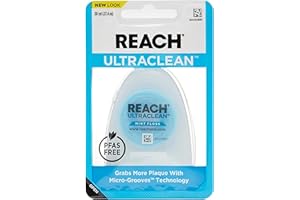 REACH Ultraclean Dental Floss Mint 30 Yards (Pack of 3)