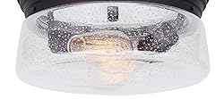 CANARM IFM623A12ORB Mill 2 Lt Flush Mount Seeded