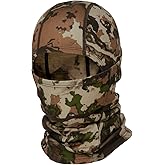 First Lite Wind River Balaclava - Warm Merino Wool Camo Hunting Face Mask