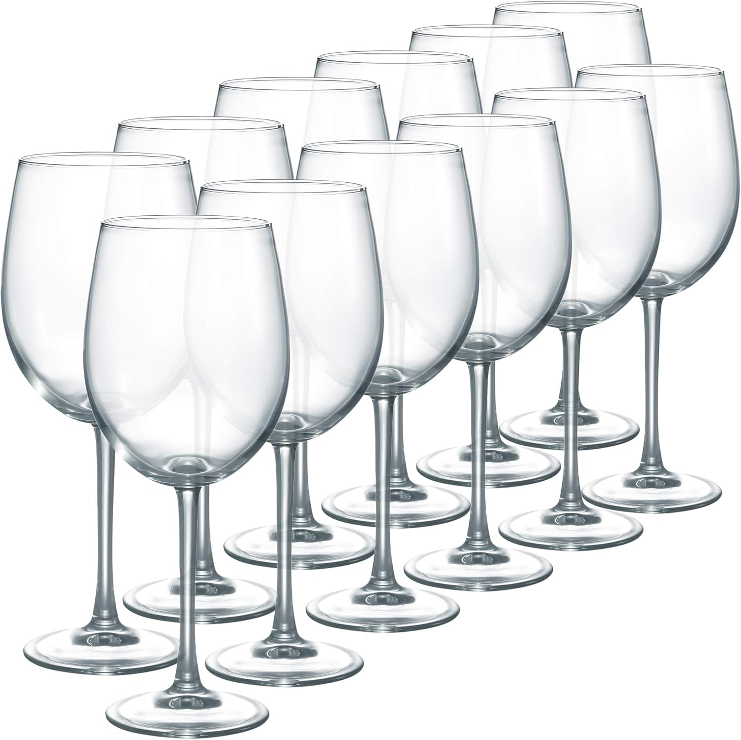 Amazon Com Arc International N7410 Luminarc Cachet 19 Ounce Tulip Party Pack Set Of 12 Glass Clear Wine Glasses arc international n7410 luminarc cachet 19 ounce tulip party pack set of 12 glass clear
