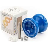 Cheatcode Yoyo by Brandon Vu | Master Fingerspin Tricks | A Responsive &amp; Unresponsive Yo-yo for Kids, Teens &amp; Adults | Great Yo Yo For Beginners | Extra Professional Ball Bearing Kit Included | Offset