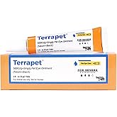TERRAPET Pet Eye Care Ointment for Dogs, Cats, Cattle, Sheep, Horse, Bird 1/8 oz / 5 gr, 1 Tube