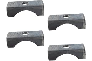 Trailer Axle Spring Perch Seats for 3" Round Tube Mount Steel Weld On (4)