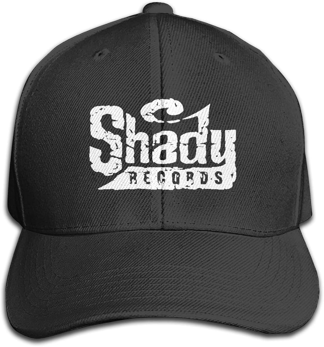 short brim fitted hat