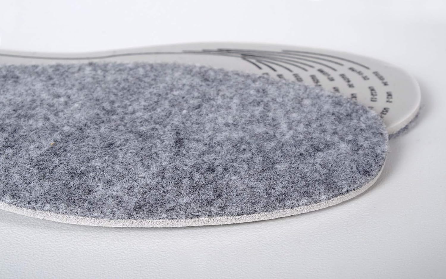 Kids Insoles for Warm Feet, Thermal Felt Shoe Inserts for Children Cut to Fit, Cushioned Latex Foam with Activated Carbon - Image 3