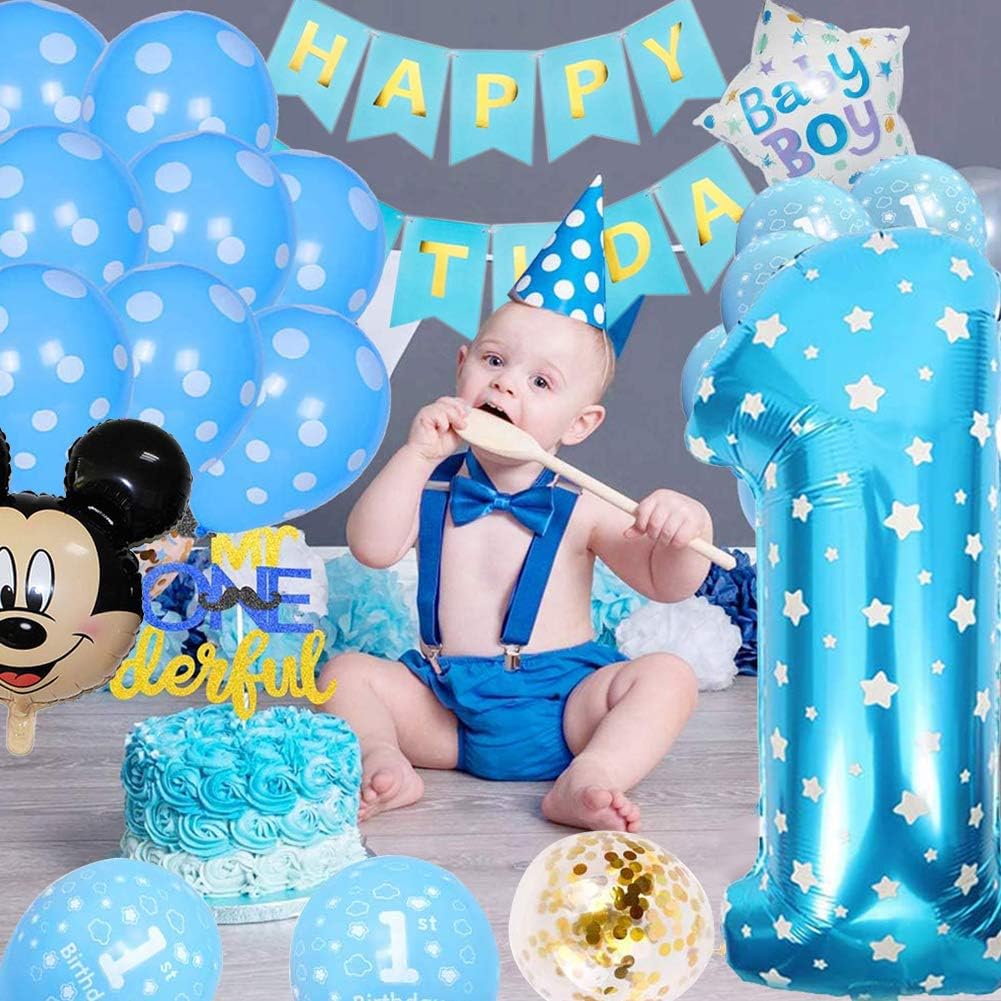 Decoraciones De Cumpleanos De Mickey Mouse Bestzy 1er Cumpleanos Bebe Azul Globos Decoraciones De Fiesta Tematica Azul De Mickey Globos De Confeti De Latex Boy Hogar Y Cocina Decoracion Para Fiestas Grillmanshow Co Il