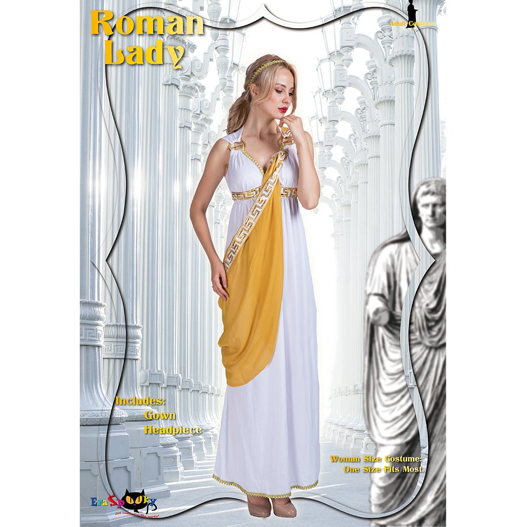 roman lady dress
