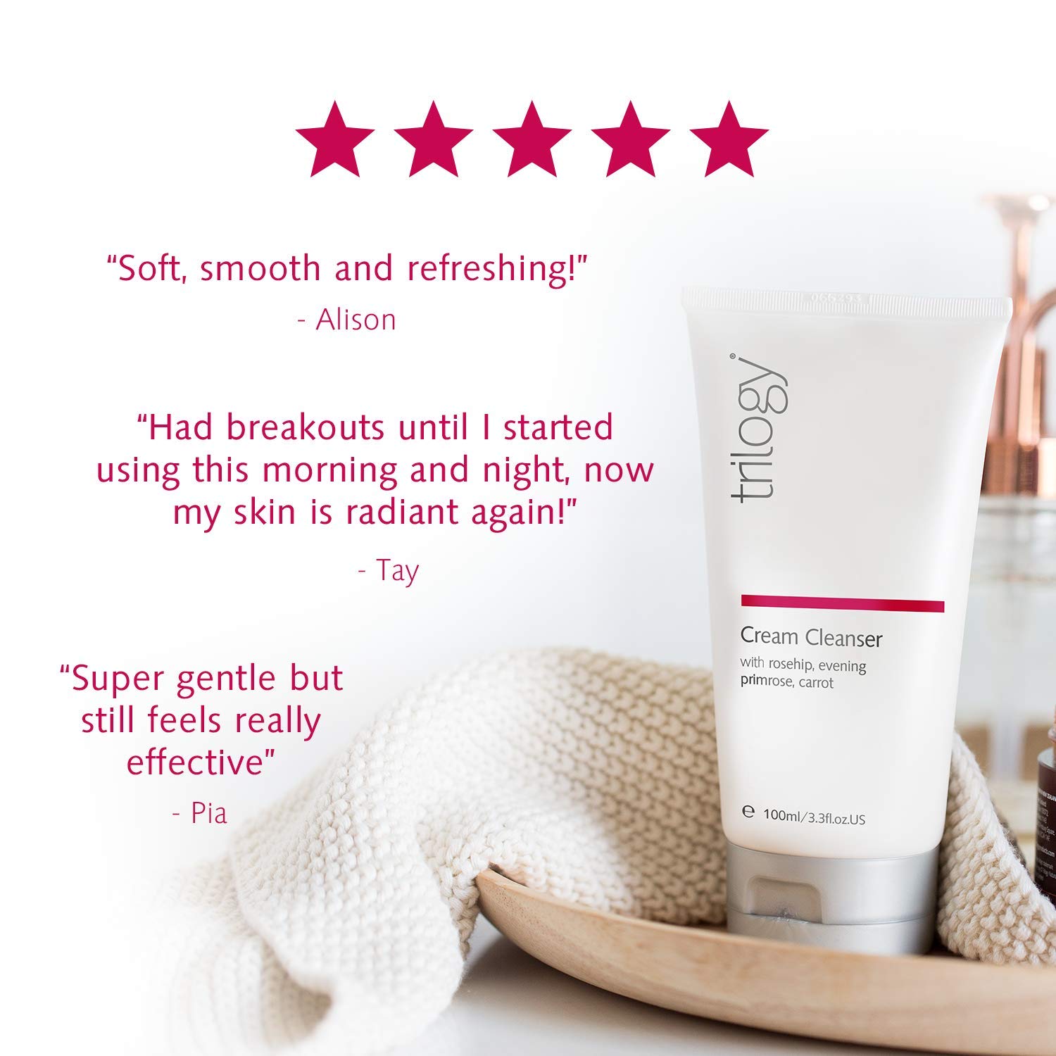 trilogy cleansing cream