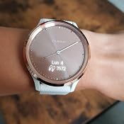 Montre Connectée Garmin Vívomove Sport 40mm Noire - Hybride, écran Tactile, Neuve
