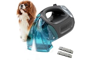 Hausmeister Hydroflex Portable Carpet Cleaner Machine, Upholstery Cleaner Machine for Couch, Car Seats & Pet Stains, 500W Powerful Handheld Deep Cleaner with 3 Brush Heads