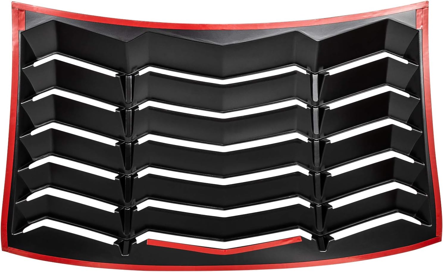 Exterior Accessories STI Rear Window Louver for 20152019 Subaru WRX Crosstrek GT Lambo Style