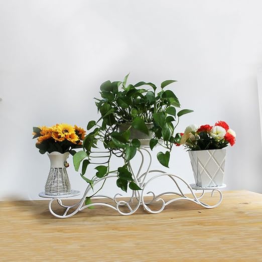 JKL-Soportes para Plantas Hierro Forjado Europeo Creativo Hierro ...