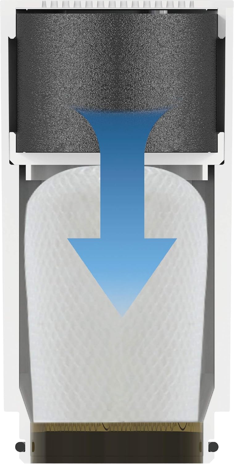 PHILIPS Water X-Guard On Tap Water Filter Cartridge, AWP315, Removes up to 99% of Bacteria, 1200 Litre capacity, Plastic - Image 3