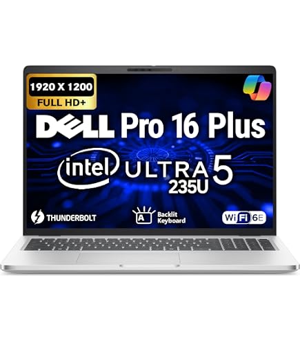 Amazon.com: Dell Pro 16 Plus PB16250 16