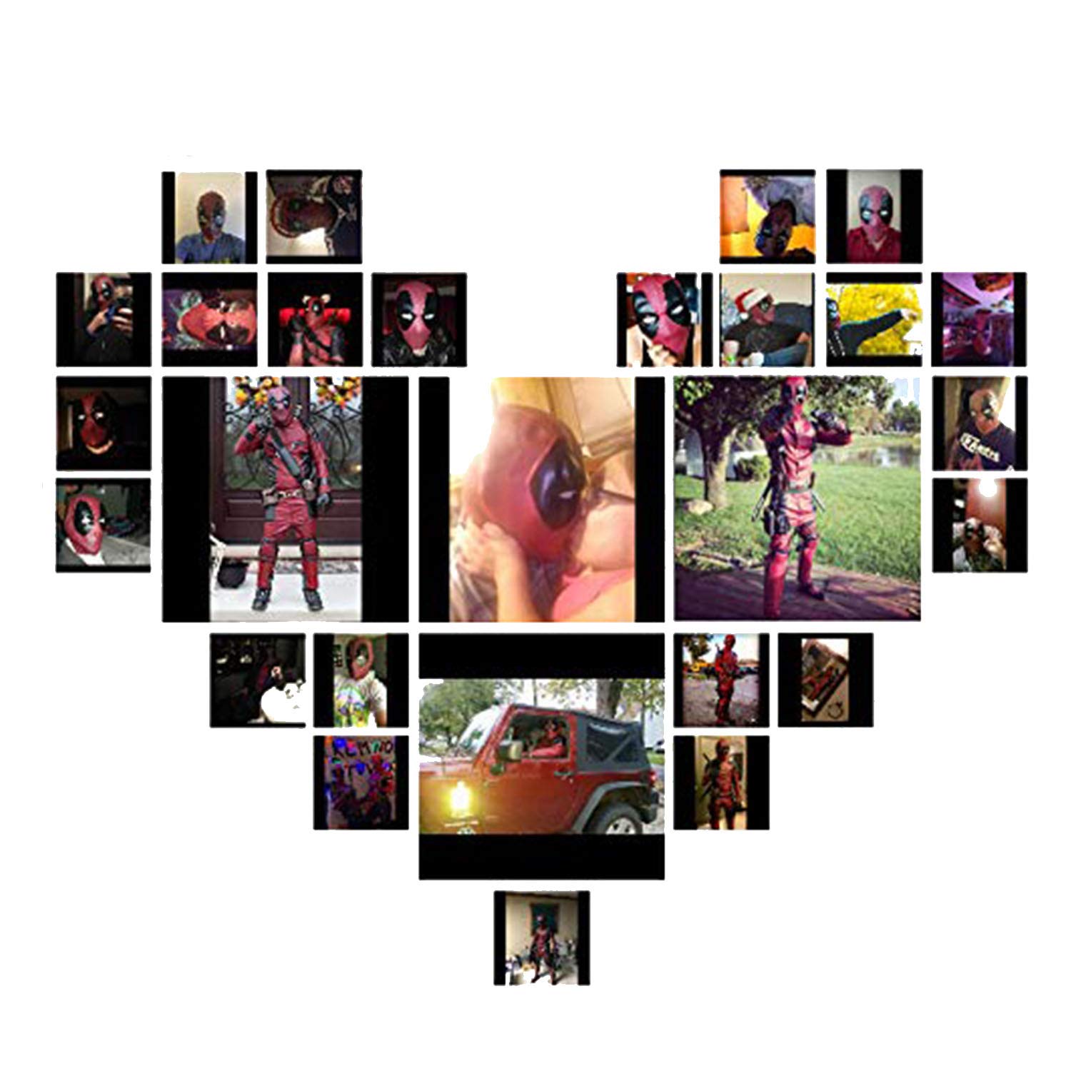 Halloween DP Full Head Mask Deluxe Latex Helmet Cosplay Accessory