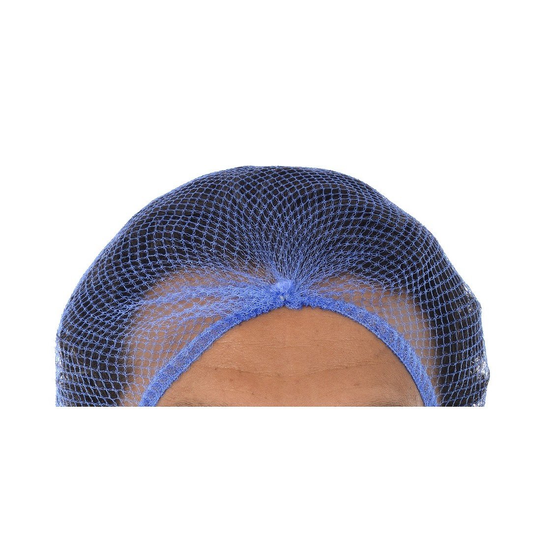AUK DG015-B Mesh Hairnet, Blue (Pack of 100)