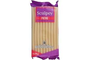 Sculpey Premo: Translucent - 1lb Bar, Polymer Oven-Bake Clay, Non-Toxic, Sculpt-Model Jewelry-Figurines-Home Décor Projects, Adult Art-Crafts Supplies