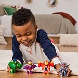 Marvel Iron Man and His Awesome Friends IRON ARMOR FIGURE PACK Red Gold view 5