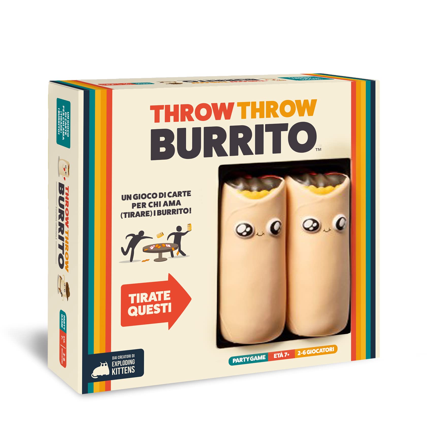 Asmodee Throw Throw Burrito - Gioco da tavolo Edizione in Italiano (8535 ASMODEE ITALIA)