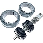 OKLILI CG01000-304101 PA03810-0001 PA03810-0002 Scanner Pickup Pick Roller &amp; Brake Roller Kit Compatible with Ricoh Compatible with Fujitsu fi-8150 fi-8250 fi-8170 fi-8270 fi-8190 fi-8290